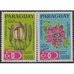 Paraguay 972/73 1969 Flores Flowers MNH Paraguay 972/73 1969 Flores Flowers MNH