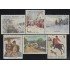 Paraguay 942/47 1968 Pinturas de escenas de Invierno MNH