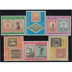 Paraguay 936/41 1968 Timbres paraguayos y filatelia temática MNH Paraguay 936/41 1968 Timbres paraguayos y filatelia temática MNH