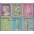 Paraguay 918/23 1967 Esculturas MNH