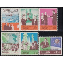 Paraguay 912/17 1967 John F. Kennedy MNH Paraguay 912/17 1967 John F. Kennedy MNH