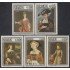 Paraguay 878/82 1967 Pinturas de Rubens y Titien MNH