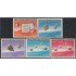Paraguay 873/77 1967 Satélites y Kennedy MNH