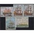 Paraguay 1522/26 1976 Pinturas de barcos alemanes Boats MNH
