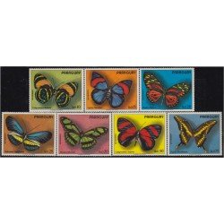 Paraguay 1279/85 1973 Mariposas Butterflies MNH Paraguay 1279/85 1973 Mariposas Butterflies MNH