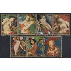 Paraguay 1232/38 1972 Pinturas del Museo de Viena MNH Paraguay 1232/38 1972 Pinturas del Museo de Viena MNH