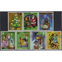 Paraguay 1770/76 1980 Navidad Christmas Año Internacional el niño usados Paraguay 1770/76 1980 Navidad Christmas Año Internacional el niño usados