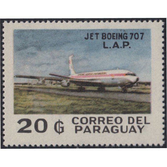 Paraguay 1785 1980 Jet Boeing 707 LAP MNH Paraguay 1785 1980 Jet Boeing 707 LAP MNH
