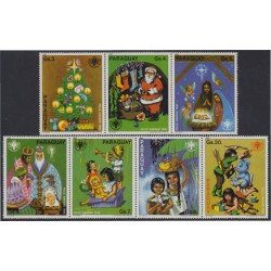 Paraguay 1770/76 1980 Navidad Christmas Año Internacional el niño MNH Paraguay 1770/76 1980 Navidad Christmas Año Internacional el niño MNH