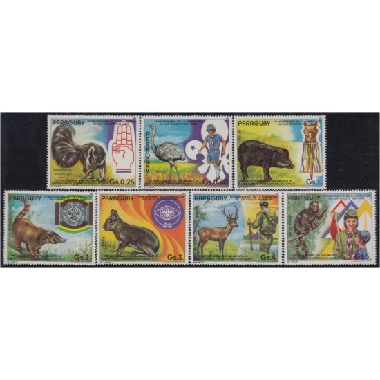 Paraguay 1926/32 1982 75º Aniversario del scoutismo MNH Paraguay 1926/32 1982 75º Aniversario del scoutismo MNH