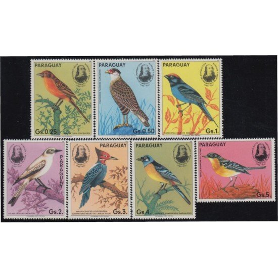 Paraguay 2159/65 1984 Pájaros Birds MNH Paraguay 2159/65 1984 Pájaros Birds MNH