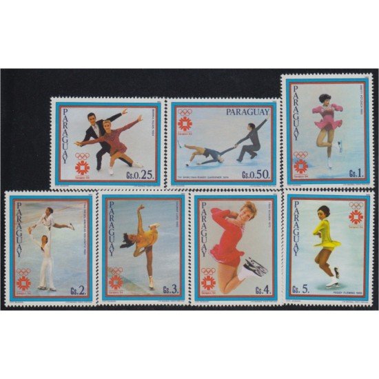 Paraguay 1997/03 1983 Patinaje artístico MNH Paraguay 1997/03 1983 Patinaje artístico MNH