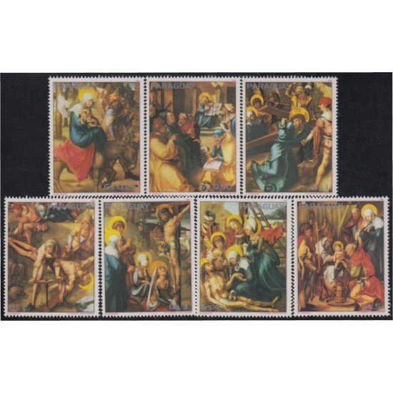 Paraguay 1987/93 1982 Pinturas de A. Dürer MNH Paraguay 1987/93 1982 Pinturas de A. Dürer MNH