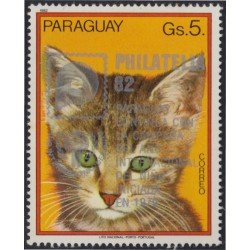 Paraguay 1958 1982 Gatos Cats MNH Paraguay 1958 1982 Gatos Cats MNH