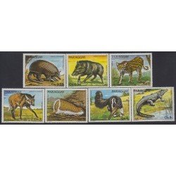 Paraguay 2094/00 1984 Animales en vía de extinción MNH Paraguay 2094/00 1984 Animales en vía de extinción MNH