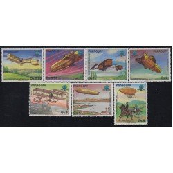 Paraguay 2056/62 1984 Aviones y dirigibles MNH Paraguay 2056/62 1984 Aviones y dirigibles MNH