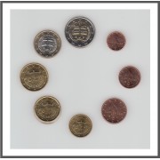 Eslovaquia 2012 Emisión monedas Sistema monetario euro € Tira