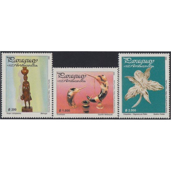 Paraguay 2821AC 2000 Artesanía paraguaya MNH Paraguay 2821AC 2000 Artesanía paraguaya MNH