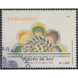 Paraguay 2723 1997 Cumbre de Jefes de Estado y de Gobierno Grupo de Río usados Paraguay 2723 1997 Cumbre de Jefes de Estado y de Gobierno Grupo de Río usados