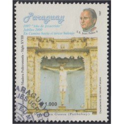Paraguay 2722 1997 Talla Franciscana - Siglo XVIII Juan Pablo II usados Paraguay 2722 1997 Talla Franciscana - Siglo XVIII Juan Pablo II usados