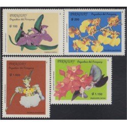 Paraguay 2700/03 1996 Flores flowers Orquídeas de Paraguay MNH Paraguay 2700/03 1996 Flores flowers Orquídeas de Paraguay MNH