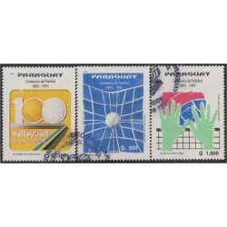 Paraguay 2693/95 1995 Centenario del Voleibol usados Paraguay 2693/95 1995 Centenario del Voleibol usados
