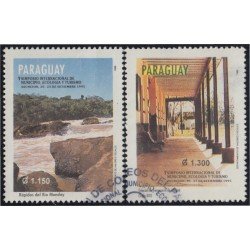 Paraguay 2689/90 1995 Ecología y Turismo usados Paraguay 2689/90 1995 Ecología y Turismo usados