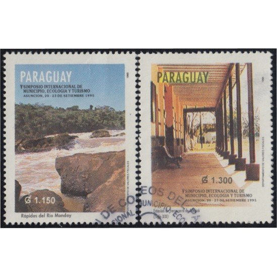 Paraguay 2689/90 1995 Ecología y Turismo usados