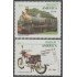 Paraguay 2668/69 1994 América UPAEP Vehículos postales MNH