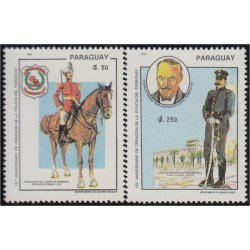 Paraguay 2662/63 1994 151º Aniversario de la creación de la policía paraguayense MNH Paraguay 2662/63 1994 151º Aniversario de la creación de la policía paraguayense MNH