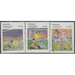 Paraguay 2646/48 1994 Copa del mundo de fútbol en los Estados Unidos MNH Paraguay 2646/48 1994 Copa del mundo de fútbol en los Estados Unidos MNH