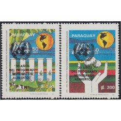 Paraguay 2636/37 1993 30º Aniversario del programa mundial de alimentación MNH Paraguay 2636/37 1993 30º Aniversario del programa mundial de alimentación MNH