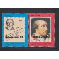 Paraguay 2629/30 1993 35º Aniversario de la cruzada mundial de la amistad MNH Paraguay 2629/30 1993 35º Aniversario de la cruzada mundial de la amistad MNH