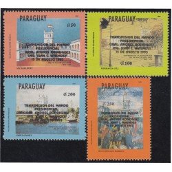 Paraguay 2625/28 1993 Centenario del Palacio de Los López MNH Paraguay 2625/28 1993 Centenario del Palacio de Los López MNH