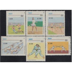 Paraguay 2580/85 1992 Juegos olímpicos de verano en Barcelona MNH Paraguay 2580/85 1992 Juegos olímpicos de verano en Barcelona MNH