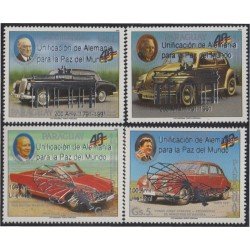 Paraguay 2540/43 1991 Alemania unificada MNH Paraguay 2540/43 1991 Alemania unificada MNH