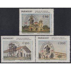 Paraguay 2533/35 1991 Espamer 91 Exposición filatélico internacional MNH Paraguay 2533/35 1991 Espamer 91 Exposición filatélico internacional MNH