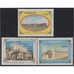 Paraguay 2519/21 1990 Centenario de la Universidad Nacional MNH Paraguay 2519/21 1990 Centenario de la Universidad Nacional MNH