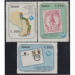 Paraguay 2508/10 1990 Coloquio de miembros de la UPAE MNH Paraguay 2508/10 1990 Coloquio de miembros de la UPAE MNH