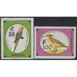 Paraguay 2506/07 1990 Fauna Pájaros Birds MNH Paraguay 2506/07 1990 Fauna Pájaros Birds MNH