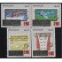 Paraguay 2476/79 1989 Primer aeropuerto para cohetes Berlín aviones planes MNH
