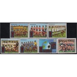 Paraguay 2459/65 1989 Copa del mundo de fútbol en Italia MNH Paraguay 2459/65 1989 Copa del mundo de fútbol en Italia MNH