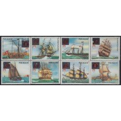 Paraguay 2405/11 1989 Veleros Barcos Boats MNH Paraguay 2405/11 1989 Veleros Barcos Boats MNH
