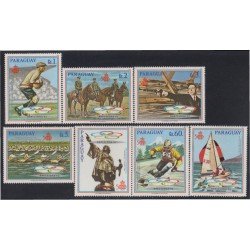 Paraguay 2378/82 1989 Juegos olímpicos de verano de 1992 en Barcelona MNH Paraguay 2378/82 1989 Juegos olímpicos de verano de 1992 en Barcelona MNH