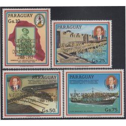 Paraguay 2369/72 1988 Presidente General Stroessner MNH Paraguay 2369/72 1988 Presidente General Stroessner MNH