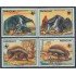 Paraguay 2365/68 1988 Animales en extinción Armadillo Oso Hormiguero MNH