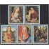 Paraguay 2348/52 1988 Pinturas de Navidad del Museo de Berlín MNH