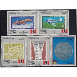 Paraguay 2303/07 1987 750º Aniversario de Berlín MNH Paraguay 2303/07 1987 750º Aniversario de Berlín MNH