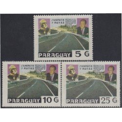 Paraguay 2300/02 1987 Generales Bernardino Caballero y Alfredo Stroessner MNH Paraguay 2300/02 1987 Generales Bernardino Caballero y Alfredo Stroessner MNH