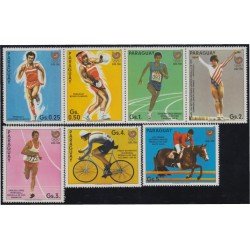 Paraguay 2268/74 1986 Juegos olímpicos de verano participantes de juegos previos MNH Paraguay 2268/74 1986 Juegos olímpicos de verano participantes de juegos previos MNH